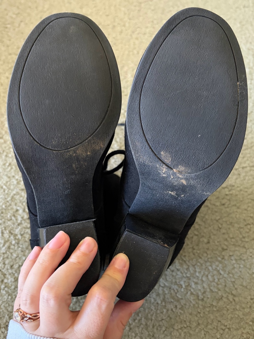 Faux Suade Booties - Picture 6 of 6